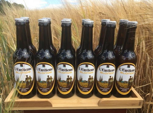 L'Eurélienne - Brasserie de Chandres - 12x Bières L'Eurélienne Blonde 33cl