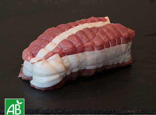Nature viande - Domaine de la Coutancie - Colis spécial rôtis : 1 kg de rôti veau et 1 kg de rôti bœuf limousin bio