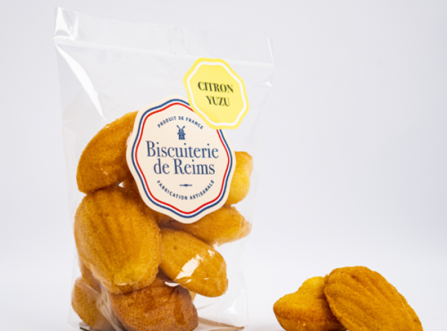 Biscuiterie de Reims - Mini Madeleines Citron Yuzu