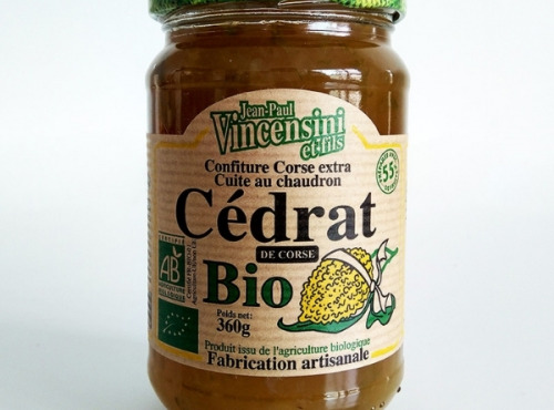 Jean-Paul Vincensini et Fils - Confiture de Cédrat Bio