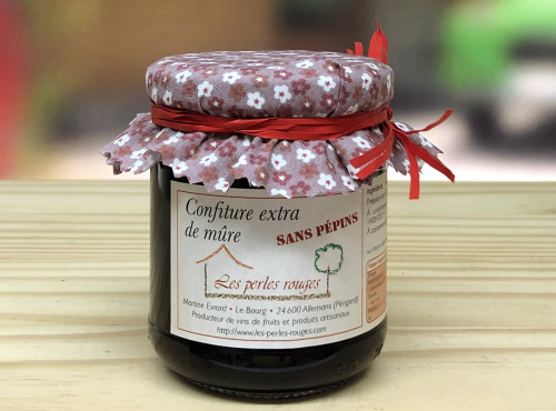 Les Perles Rouges - Confiture Extra De Mûre (sans Pépins)