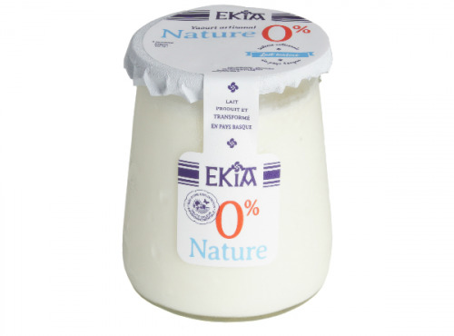 Bastidarra – Ekia - Yaourt 0% Nature - 8 Pots