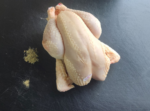 Ferme des Hautes Granges - Poulet fermier entier - 6 pers - 1,9 kg minimum