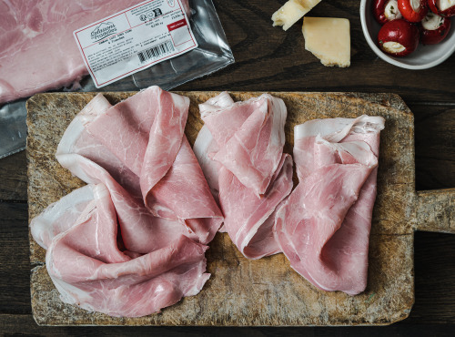 Maison BAYLE   -                                                                                                                                       Champions du Monde de boucherie 2016 - Jambon blanc supérieur cuit - 4 Tranches