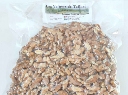 Les Vergers De Tailhac - Cerneaux de noix Extra Quart - 500g