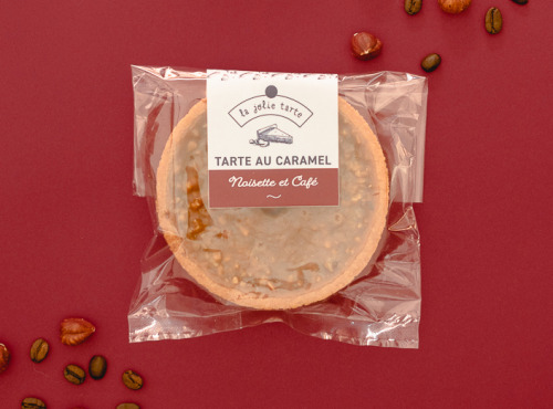 La Jolie Tarte - Tartelette au caramel et chocolat - 60g