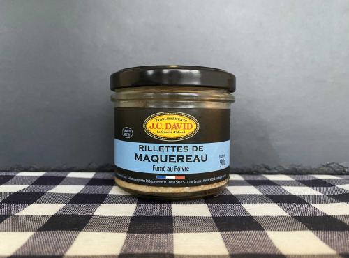 Etablissements JC David - Rillettes de Maquereau 60% - 90g