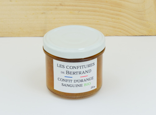 Les Pains d'Épices de Bertrand - Confit d'orange sanguine Bio