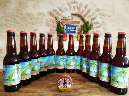 Ferme des Chèvres Brasseuses - Bière SIMCITRA - IPA Tropical - 12 Bouteilles 33cl