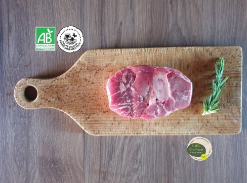 GAEC Côte Pardin - 1 kg Osso Buco de Veau BIO Race Aubrac - PAQUES