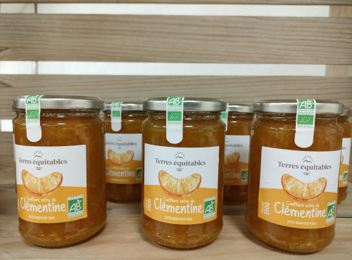 Coopérative Univert - Confiture EXTRA de Clémentine Corse BIO