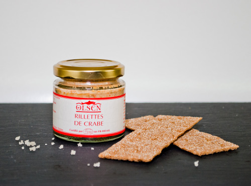 Olsen - Rillettes de crabe 37% bio 90g