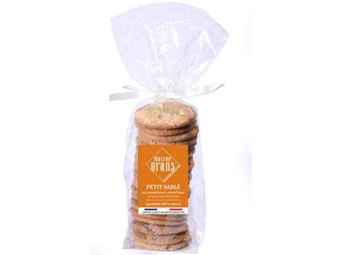 Biscuiterie Maison Drans - Sablé aux Éclats de Caramel d'Isigny - 200 g