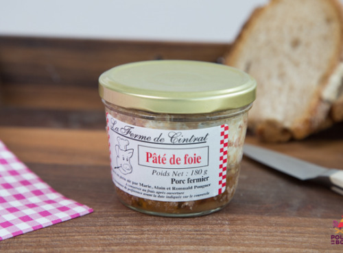 La Ferme de Cintrat - Pâté de foie de porc en bocal