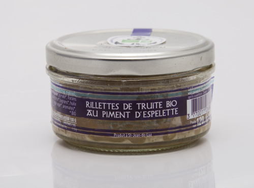 ONAKE - Le Fumoir du Pays Basque - Rillettes de Truite Bio Au Piment d'Espelette