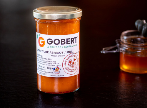 Gobert, l'abricot de 4 générations - Confiture Abricot Miel 300g