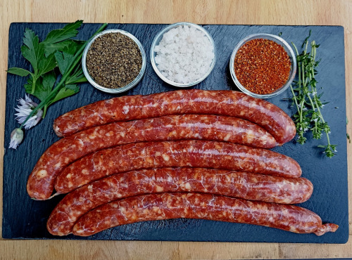 Mas de Monille - Merguez 250g - Porc noir gascon