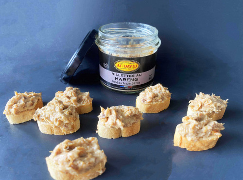 Etablissements JC David - Rillettes au Hareng 40% - 90g