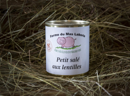 La Ferme du Mas Laborie - Salé aux lentilles - 600g