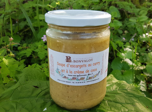 L’escargotière BONVALOT - Soupe d'Escargot au Curry et Lait de Coco