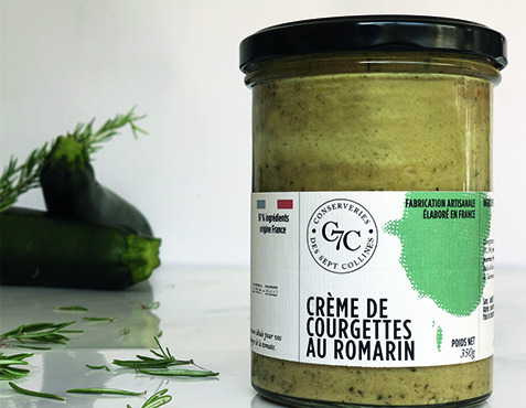 Sept Collines - Crème de Courgettes - 350g