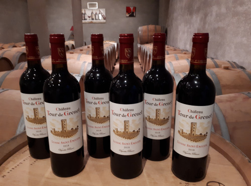 Vignobles Brunot - AOP Lussac Saint-Emilion Rouge - Château Tour de Grenet 2018 - 6x75cl