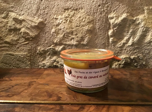 Des Poules et des Vignes à Bourgueil - Foie Gras de Canard au Naturel 150gr