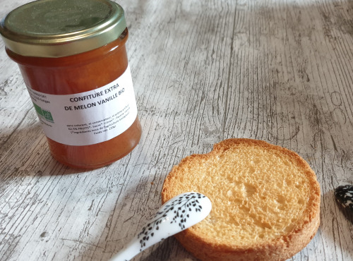 La Ferme du Montet - Confiture Extra de Mirabelle Vanille - 220g