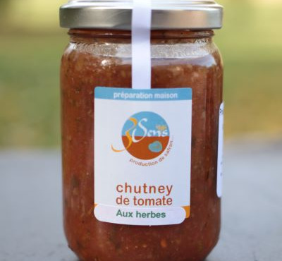 Berry 3 Sens - Chutney De Tomate Aux Herbes