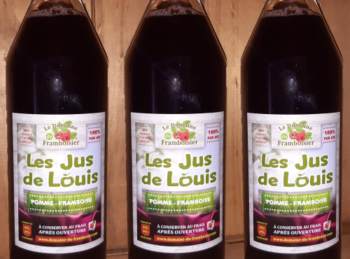 Le Domaine du Framboisier - Jus de Pomme/Framboise