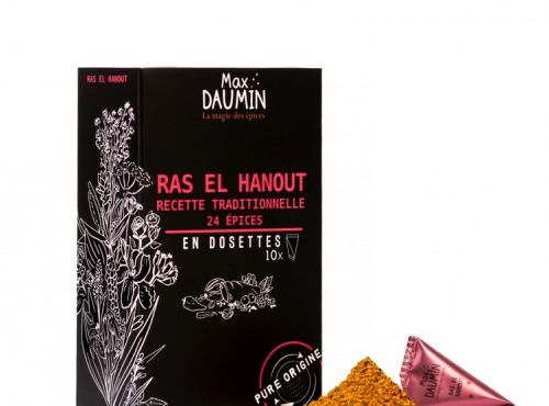 Epices Max Daumin - Ras El Hanout Recette Traditionnelle 24 Epices