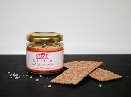 Olsen - Rillettes de maquereau 46% bio 90g