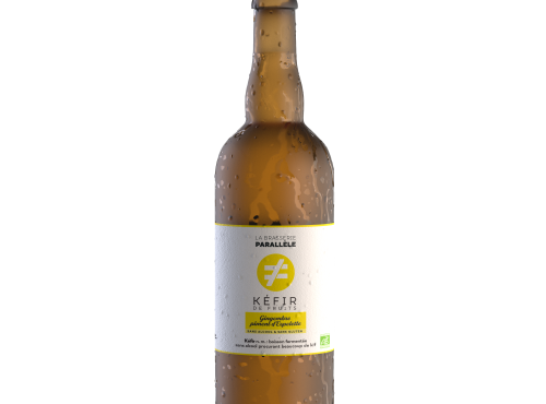 La Brasserie Parallèle - Kéfir de Fruits - Kéfir de Fruits Gingembre-Piment d'Espelette GRAND FORMAT- 6x75cl