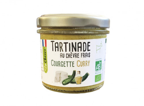 Fromagerie Seigneuret - Tartinade Au Chèvre Frais - Courgette Et Curry 90g