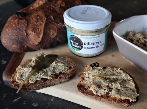 LA FERME DES BALEINES - Rillettes À La Salicorne Bio - 90 G Terre Saline