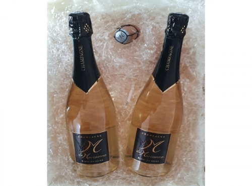 Champagne M de Marianne - Champagne M Blanc de Noirs 100% Pinot Noir - 2 bouteilles