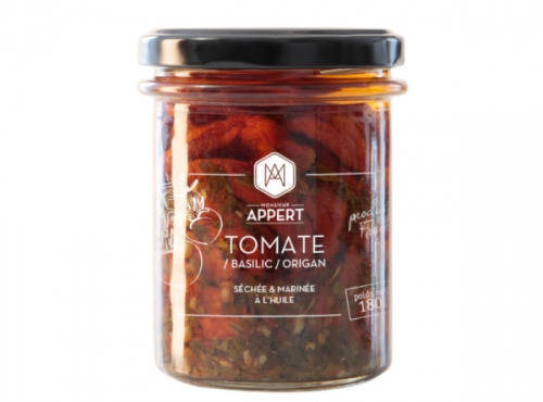 Monsieur Appert - Tomates/basilic/origan Séchées Et Marinées À L'huile