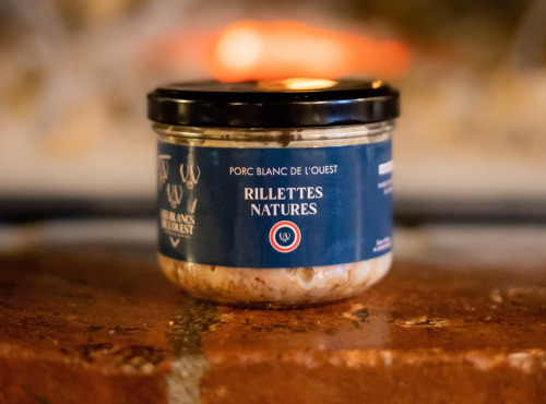 Elevage Les Blancs de l'Ouest - Rillettes Natures - Porc Blanc de l'Ouest x6