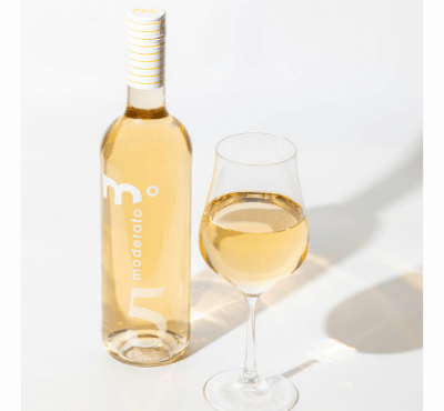 Moderato - Vin Blanc Allégé Alcool 5% BIO