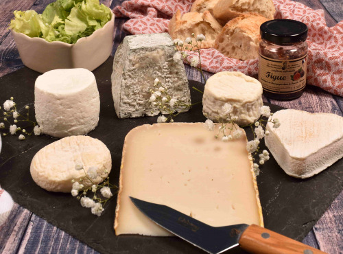 Fromage Gourmet - Plateau de Fromage 100% Chèvre