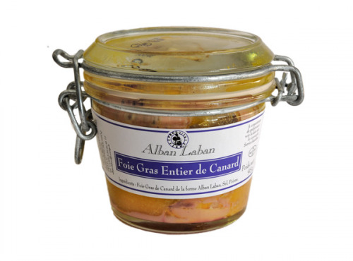 Alban Laban - Foie Gras Entier De Canard 90g En Bocal