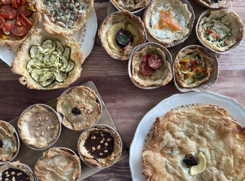 Les Croustades d'Isabelle - Croustade traditionnelle + 16 mini croustades apéritives salées et sucrées