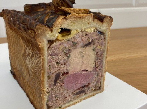 Melsat - Yannick Delpech - Demi pâté en croûte canard-foie gras