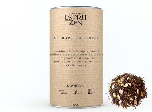 Esprit Zen - Rooïbos "Goût Russe" - Boite 100g