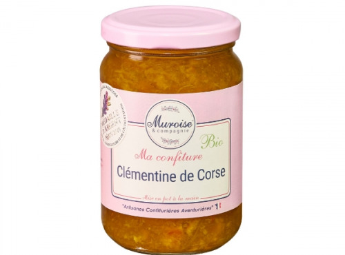 Muroise et Compagnie - Confiture de Clémentine Corse Bio - 350 gr