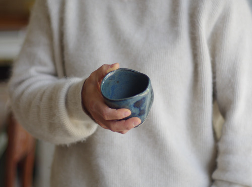 Atelier Eva Dejeanty - Bol ou Tasse en Céramique (grès) modèle Cellule Taille XS