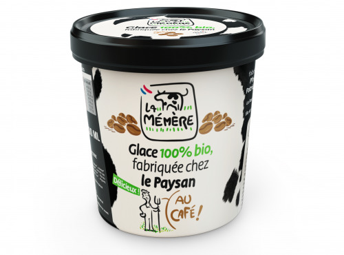 Les Glaces du Semnon - La Mémère - Glace au café 100% bio 500ml