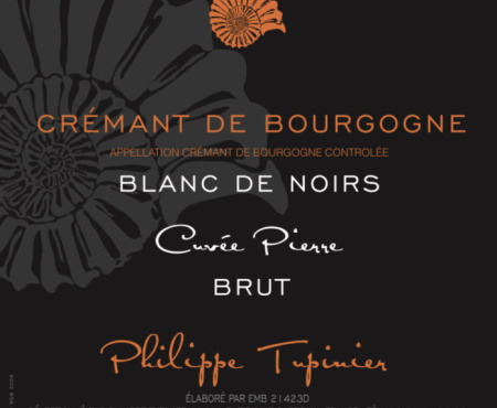 Domaine Tupinier Philippe - 6 Bouteilles Crémant De Bourgogne Blanc De Noirs