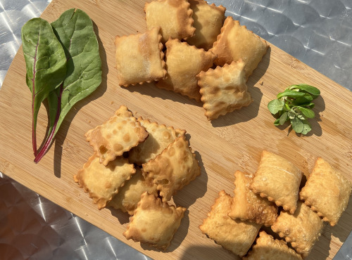 Tourtons de Papi Ours - Tourtons salés apéro Reblochon Pomme de terre et Epinards par 6