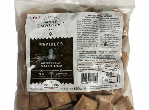 Ravioles Mère Maury - [Surgelé] Ravioles au Chocolat Valrhona - 600g